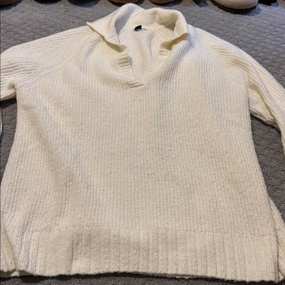 Cream Knit Sweater